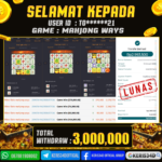 JACKPOT SLOT GACOR MAIN MAHJONG WAYS 13 JANUARI 2026