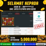 JACKPOT SLOT GACOR MAIN GATES OF OLYMPUS SUPER SCATER 06 JANUARI 2026