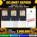 JACKPOT SLOT GACOR MAIN MAHJONG WAYS 16 FEBRUARI 2026