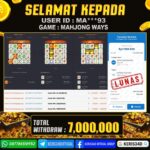 JACKPOT SLOT GACOR MAIN MAHJONG WAYS 25 MARET 2026
