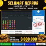 JACKPOT SLOT GACOR MAIN GATES OF OLYMPUS 1000 18 MARET 2026
