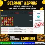 JACKPOT SLOT GACOR MAIN GATES OF OLYMPUS SUPER SCATER 24 MARET 2026