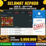 JACKPOT SLOT GACOR MAIN GATES OF OLYMPUS SUPER SCATER 19 MARET 2026