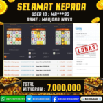 JACKPOT SLOT GACOR MAIN MAHJONG WAYS 26 MARET 2026