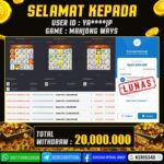 JACKPOT SLOT GACOR MAIN MAHJONG WAYS 13 APRIL 2026