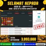 JACKPOT SLOT GACOR MAIN GATES OF OLYMPUS SUPER SCATER 16 APRIL 2026
