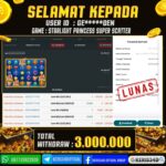 JACKPOT SLOT GACOR MAIN STARLIGHT PRINCESS SUPER SCATTER 07 APRIL 2026