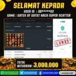 JACKPOT SLOT GACOR MAIN GATES OF GATOT KACA SUPER SCATTER 04 APRIL 2026