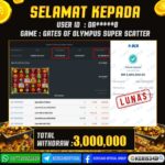 JACKPOT SLOT GACOR MAIN GATES OF OLYMPUS 1000 09 APRIL 2026