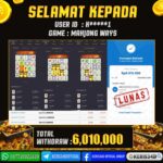 JACKPOT SLOT GACOR MAIN MAHJONG WAYS 09 APRIL 2026