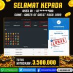 JACKPOT SLOT GACOR MAIN GATES OF GATOT KACA 1000 19 APRIL 2026
